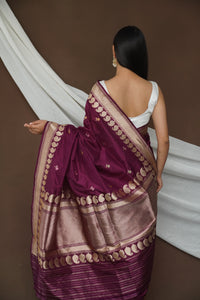 Pure Katan Silk Handloom Saree