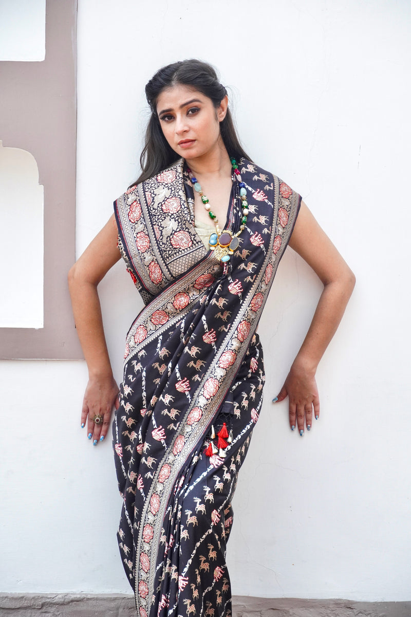 Pure Katan Silk Saree