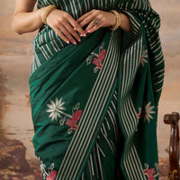 Pure Katan Silk Saree