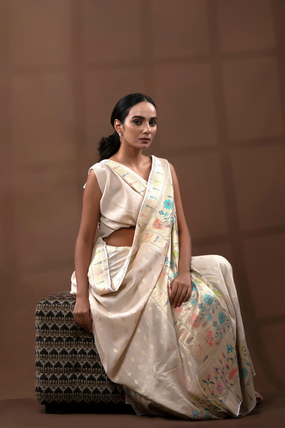 Pure Tussar Silk Saree