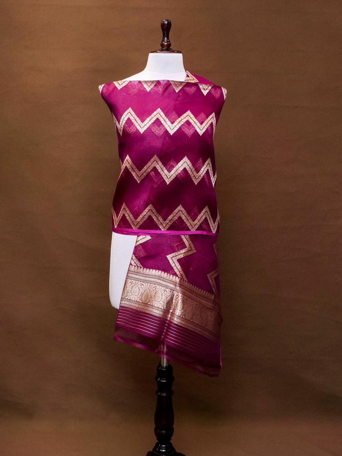 Handwoven Organza Dupatta