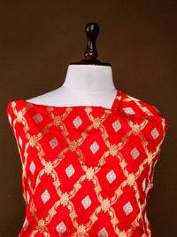 Handloom Kadwa Dupatta in Katan Silk